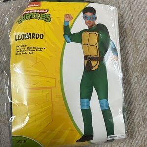 Nickelodeon Teenage Mutant Ninja Turtles Leonardo Costume - Green and Blue